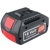 HOMEDAS 18V 5.0Ah Lithium-ion Battery Replacement for Bosch 18V Battery BAT609 BAT610G BAT618G BAT619 BAT621 BAT620 for Bosch Battery Cordless Power Tool Battery with LED Indicator