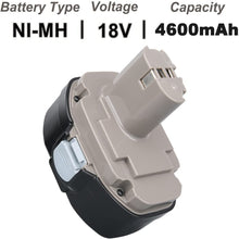 Load image into Gallery viewer, HOMEDAS【2 Pack】18V 4.6Ah Ni-MH Battery Replacement for PA18 1822 1823 1834 1835 192826-5 192827-3 192829-9 193159-1 193140-2 193102-0 194105-7 for 18V battery