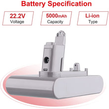 Load image into Gallery viewer, HOMEDAS 22.2V 5.0Ah DC31 Type B Li-ion Battery Replacement for Dyson Type B Handheld Vacuum Cleaner Battery DC35 DC44 DC45 17083-04 917083-01 17083-2811 18172-01-04 17083-4211 (Not for Type A)