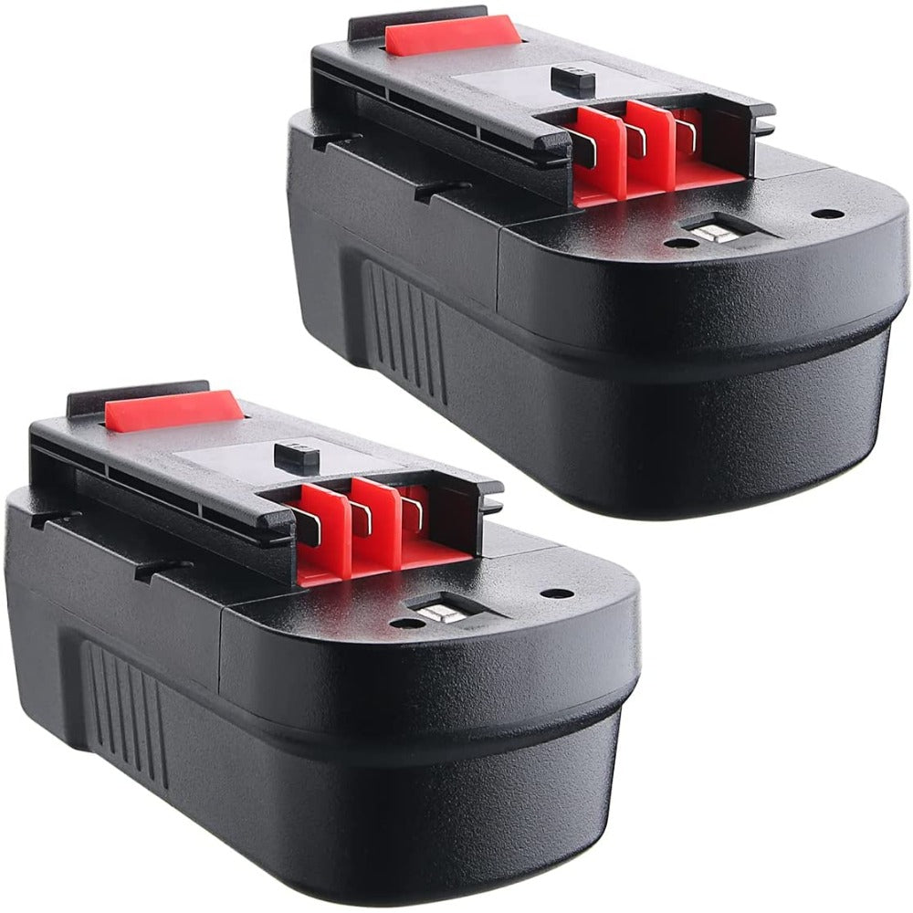 HOMEDAS 2X 18V 3.6Ah HPB18 Ni-MH Battery Replacement for Black and Decker 18V Battery BA18 A1718 A18NH A18E HPB18-OPE HPB18-OPE2 244760-00 Replacement for Black & Decker Cordless Tools Batteries